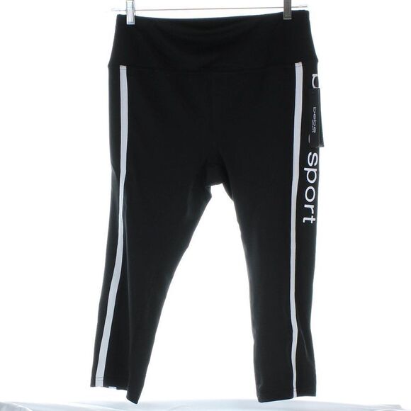 Bebe Sport Contrast Stripe Capri NWT - Picture 5 of 5
